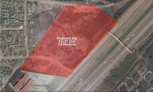 New Site For El' Uno: Kukwaba District - Cover Image